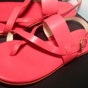 Cole Haan Fiona Sandals Hot Pink SZ 9.5